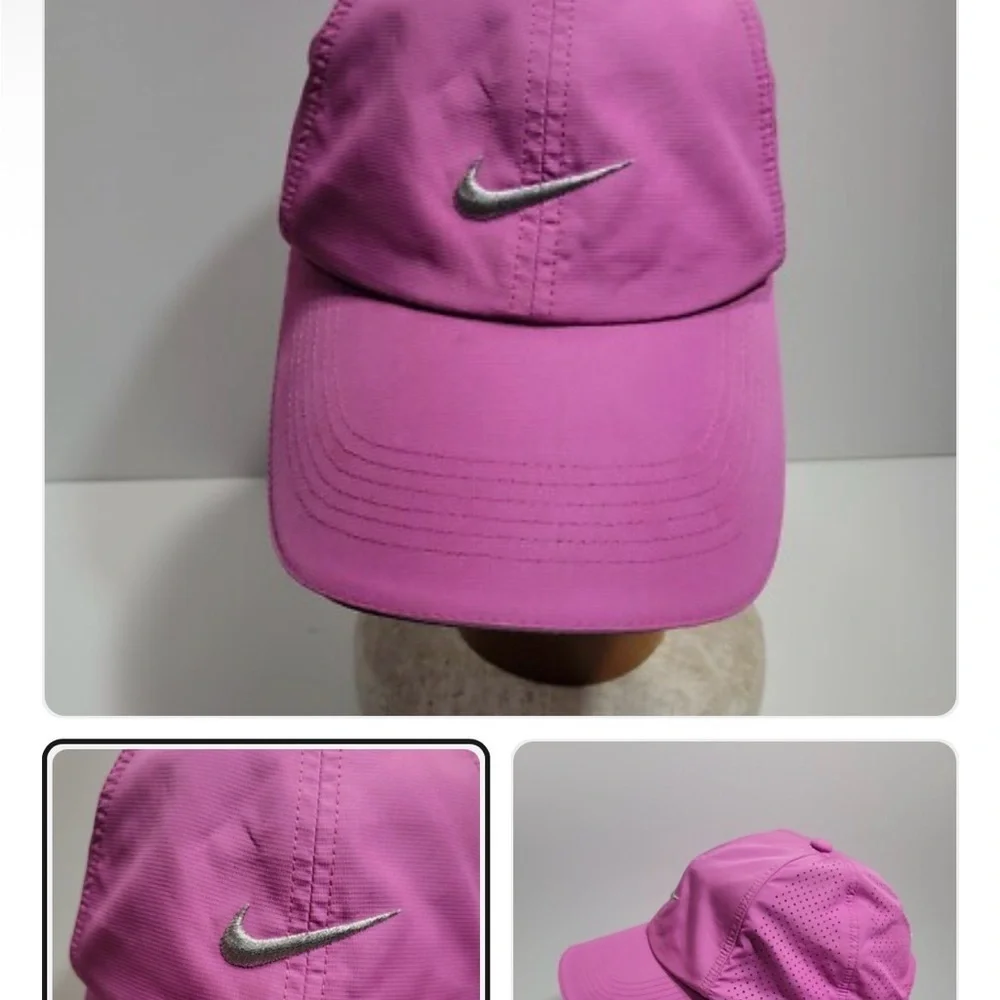 Nike Pink Strap back Logo Hat